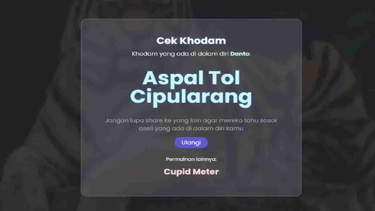 Cek Khodam APP