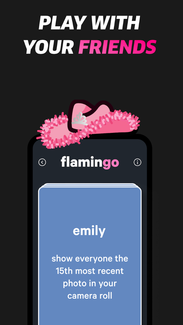 Flamingo Cards App