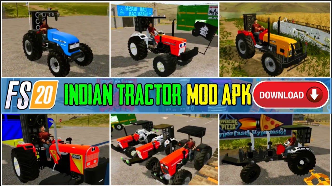 FS 20 Indian Tractor Mod APP