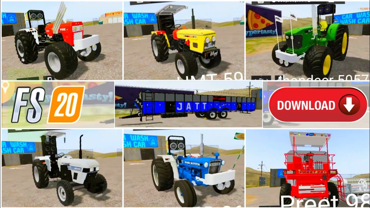 FS 20 Indian Tractor Mod APK Download