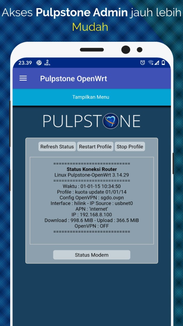 ﻿Pulpstone TV APP