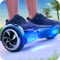 Hoverboard Surfing 3D icon