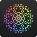 Coloring book 2019 - Unicorns and Mandalas icon