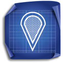 GPS coordinates icon