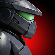 Metal Ranger. Platform shooter icon