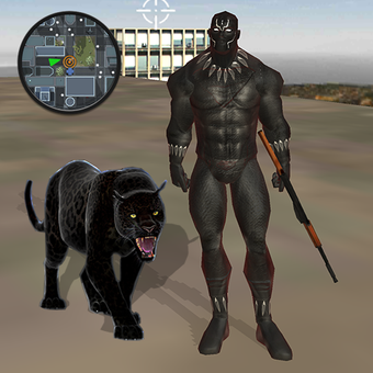 Panther Vice Town Rope Hero Panther Vice Town Rope Hero APK