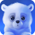 Polar Chub - the white bear cub in your phone icon