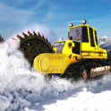 Snow Driving Rescue Plow icon