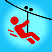 Zipline Valley - Physics Puzzle Game icon