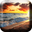 Sea Waves at Sunset APK