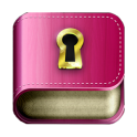 Diary with password icon
