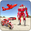 US Robot Police Transport Squad: Cargo Plane APK